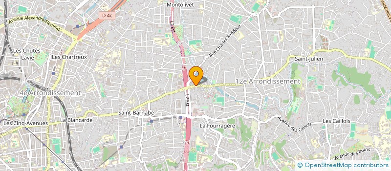 localisation de l'entreprise SCI CRUZOE à MARSEILLE