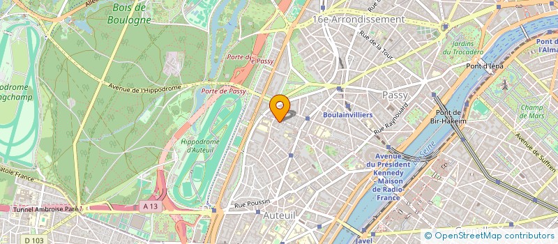 localisation de l'entreprise SCI CRVIR  PARIS