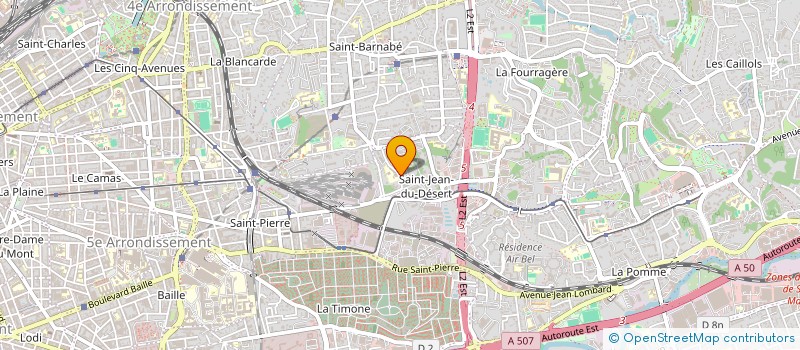 localisation de l'entreprise SCI CS à MARSEILLE