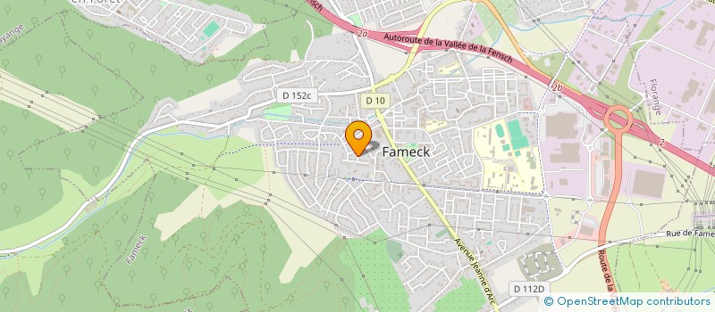 localisation de l'entreprise SCI CS à SEREMANGE-ERZANGE