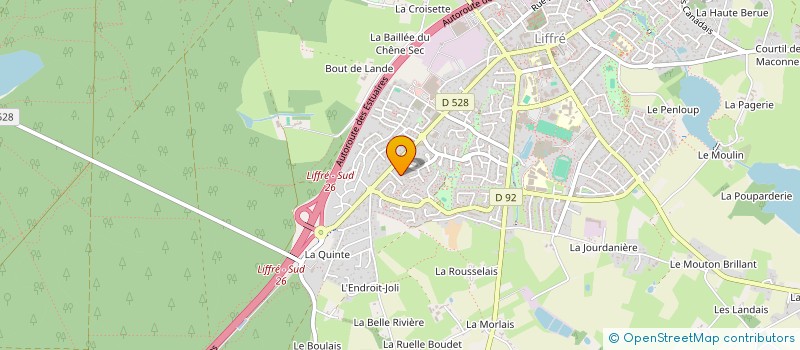 localisation de l'entreprise SCI CS  LIFFRE