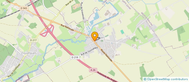 localisation de l'entreprise SCI CS INVEST  NORDAUSQUES