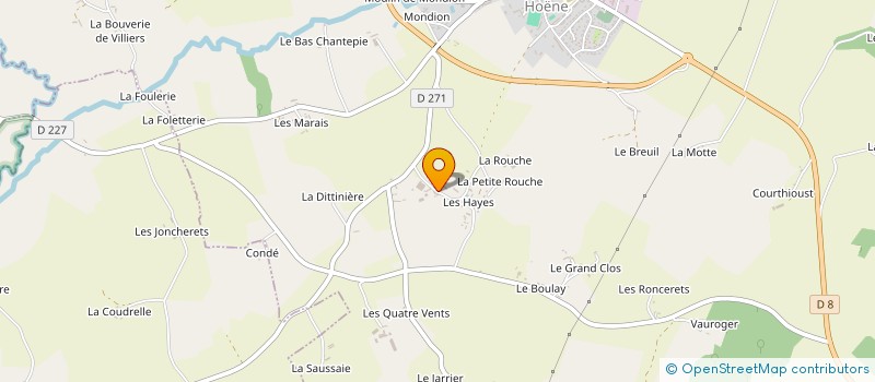 localisation de l'entreprise SCI CS' SAM à BAZOCHES-SUR-HOENE
