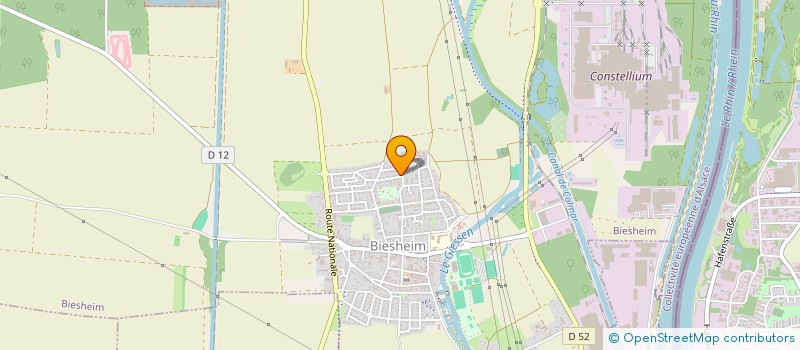 localisation de l'entreprise SCI CS4  HEITEREN