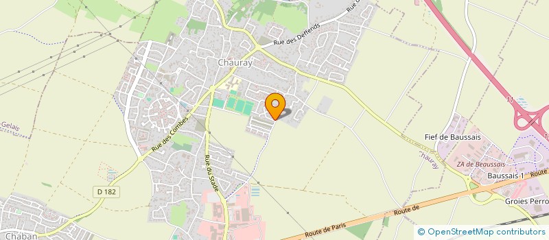 localisation de l'entreprise SCI CSA.G  CHAURAY