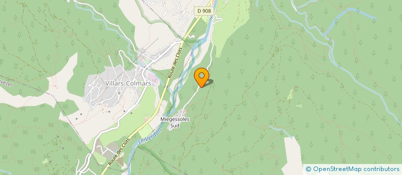 localisation de l'entreprise SCI CSAG  COLMARS