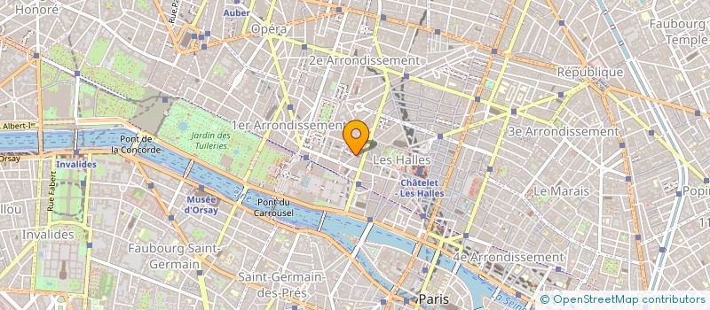 localisation de l'entreprise SCI CSB ALIGRE  PARIS