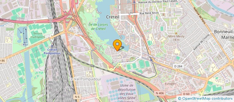 localisation de l'entreprise SCI CSC IMMO à CRETEIL