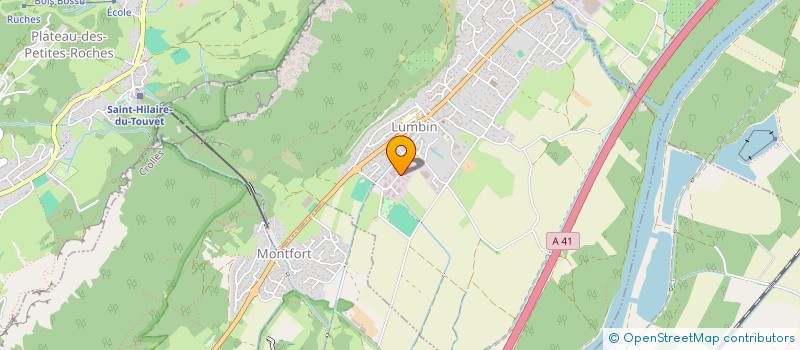 localisation de l'entreprise SCI CSCB  LUMBIN