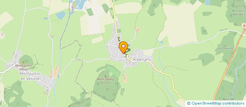 localisation de l'entreprise SCI CSDRDM  ARPENANS