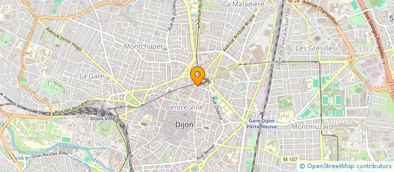 localisation de l'entreprise SCI CSE à DIJON