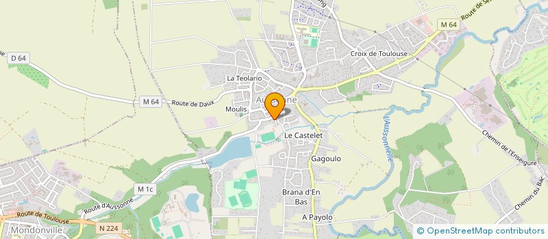 localisation de l'entreprise SCI CSE  AUSSONNE
