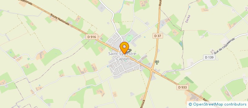 localisation de l'entreprise SCI CSF  SAINT-SYLVESTRE-CAPPEL