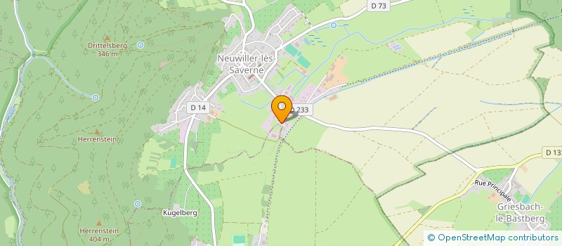 localisation de l'entreprise SCI CSF DURING  NEUWILLER-LES-SAVERNE