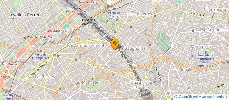 localisation de l'entreprise SCI CSGS  PARIS