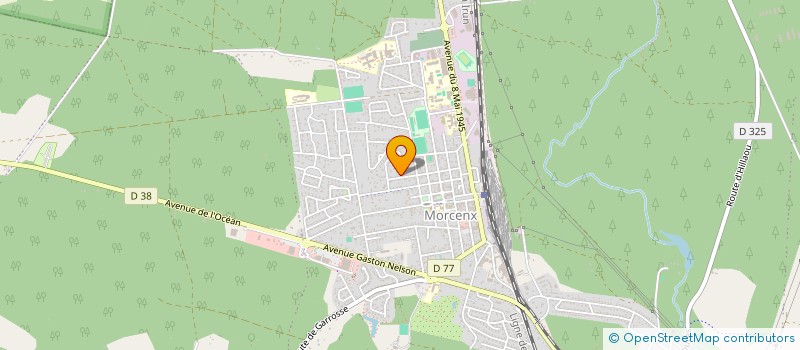 localisation de l'entreprise SCI CSH  YGOS-SAINT-SATURNIN