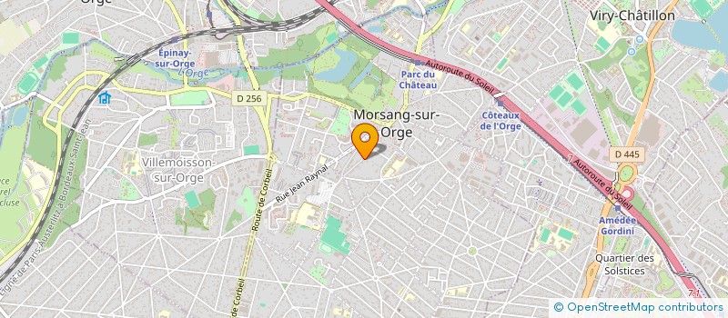 localisation de l'entreprise SCI CSK à MORSANG SUR ORGE