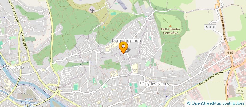 localisation de l'entreprise SCI CSL  SAINT-MAX