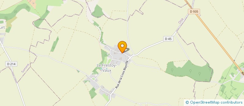 localisation de l'entreprise SCI CSL PERIE  LE FRESTOY-VAUX