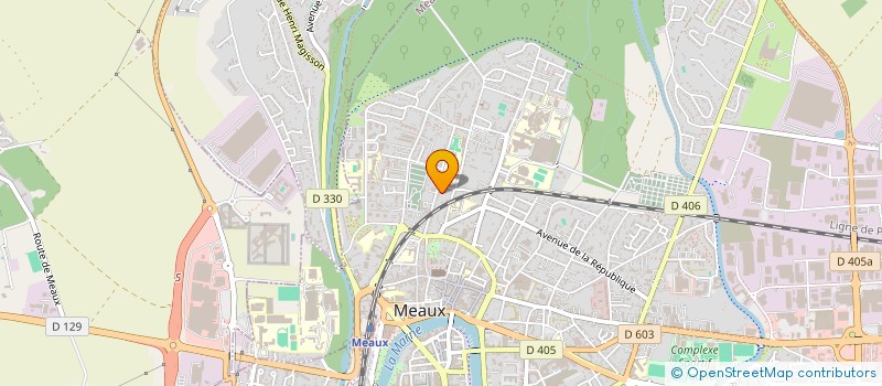 localisation de l'entreprise SCI CSM à MEAUX