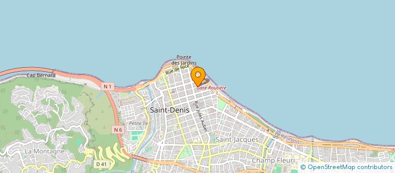 localisation de l'entreprise SCI CSM5  SAINT-DENIS