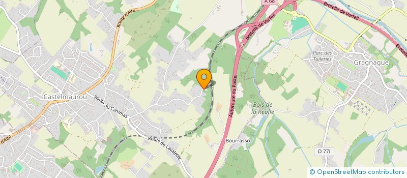 localisation de l'entreprise SCI CSO  CASTELMAUROU