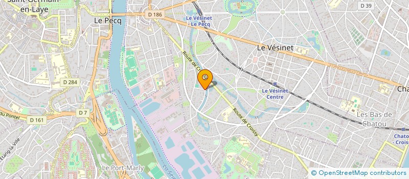 localisation de l'entreprise SCI CST A 13 ORGEVAL  LE VESINET