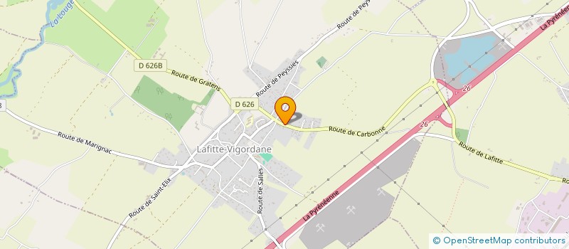 localisation de l'entreprise SCI CST LEBRUN IMMOBILIER  PEYSSIES