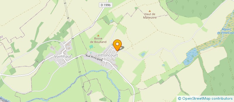 localisation de l'entreprise SCI CSTC  VITTONCOURT