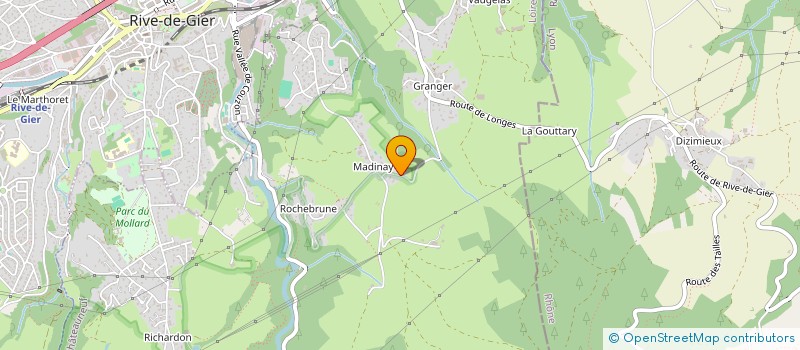 localisation de l'entreprise SCI CSUL INVEST  CHATEAUNEUF