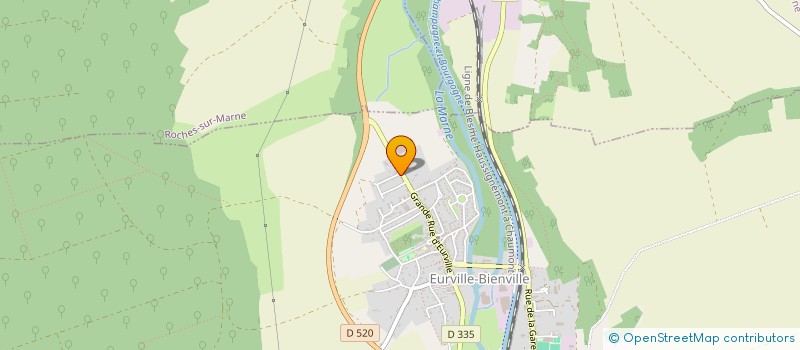 localisation de l'entreprise SCI CSVS à EURVILLE-BIENVILLE