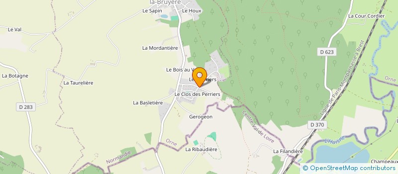 localisation de l'entreprise SCI CT COFFRE à SAINT-PIERRE-LA-BRUYERE