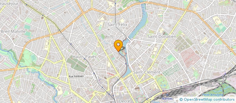 localisation de l'entreprise SCI CT ERDRE à NANTES