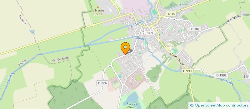 localisation de l'entreprise SCI CT2L à DIEUZE