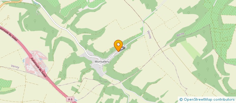 localisation de l'entreprise SCI CT5L  VENOY