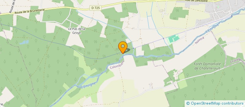 localisation de l'entreprise SCI CTA INVEST  THURE