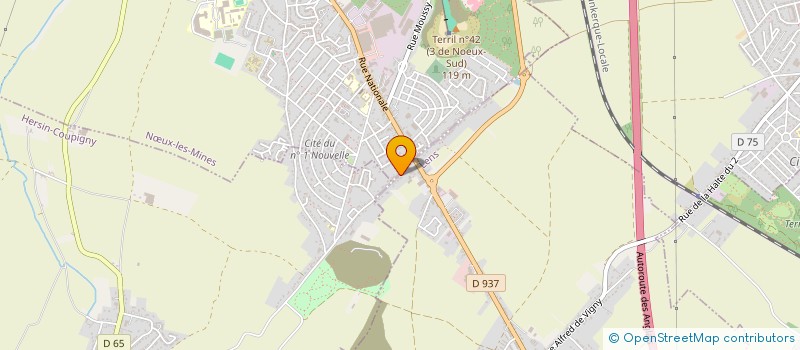 localisation de l'entreprise SCI CTB  SAINS-EN-GOHELLE