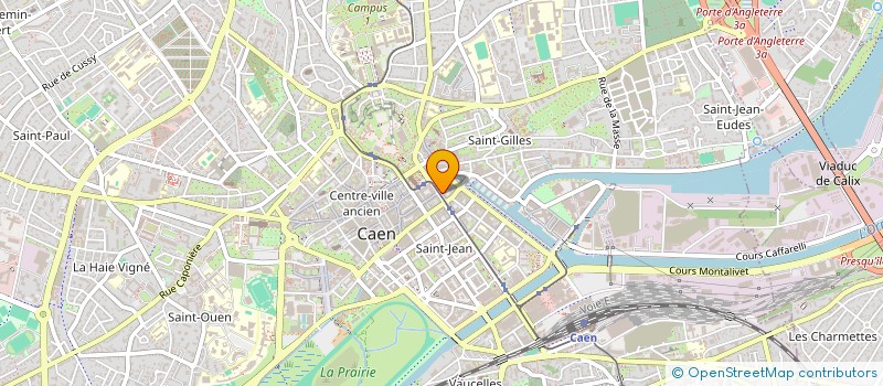 localisation de l'entreprise SCI CTC à CAEN
