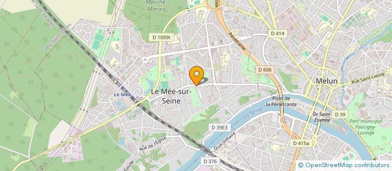 localisation de l'entreprise SCI CTI  LE MEE-SUR-SEINE