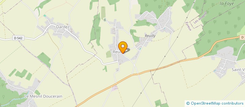 localisation de l'entreprise SCI CTL à REUILLY