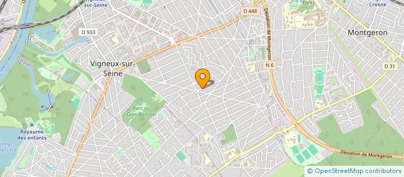 localisation de l'entreprise SCI CTL IMMO à VIGNEUX-SUR-SEINE