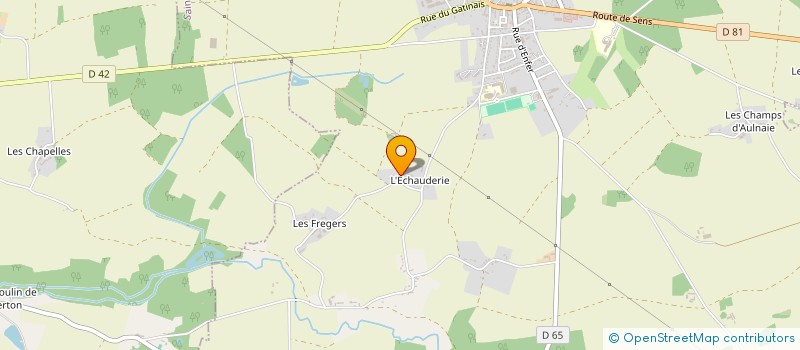 localisation de l'entreprise SCI CTMB à SAINT-VALERIEN
