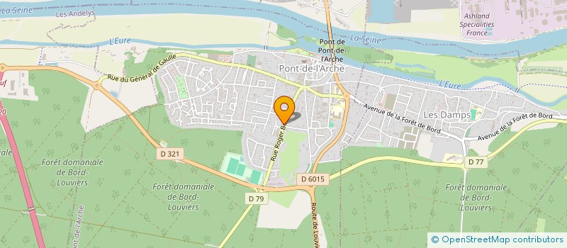 localisation de l'entreprise SCI CTMB  PONT-DE-L'ARCHE