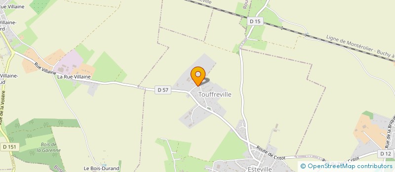 localisation de l'entreprise SCI CTP SPILLEBOUT  ESTEVILLE