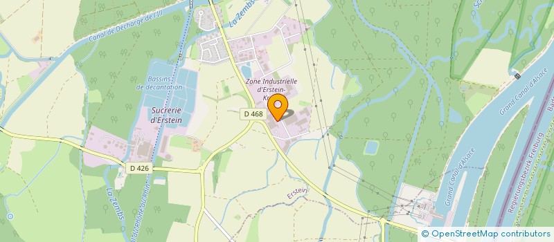 localisation de l'entreprise SCI CTRE INDUSTRIEL PHARMACEUTIQUE  ERSTEIN