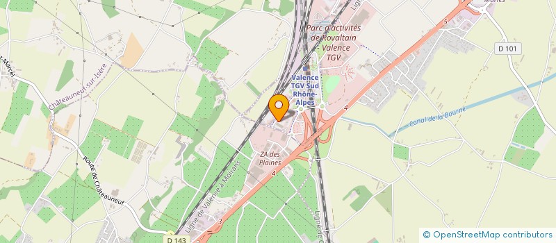 localisation de l'entreprise SCI CUBIM  ALIXAN