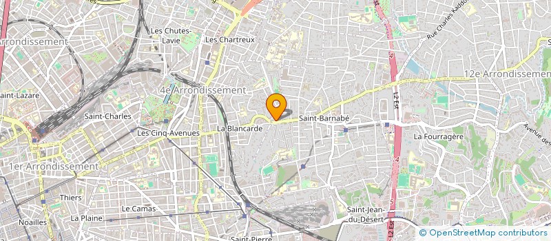 localisation de l'entreprise SCI CUBOIDE à MARSEILLE 12EME