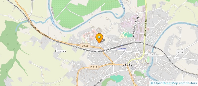 localisation de l'entreprise SCI CUBOUCH à LAVAUR