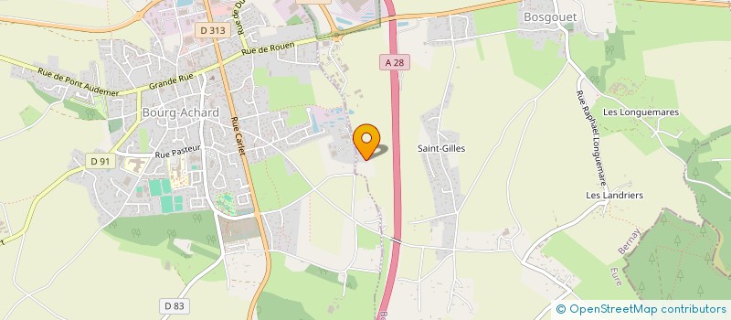 localisation de l'entreprise SCI CUEGNIET LEROY SAGES FEMMES  BOSGOUET