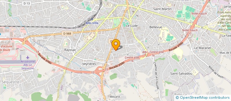localisation de l'entreprise SCI CUENCA à ALBI